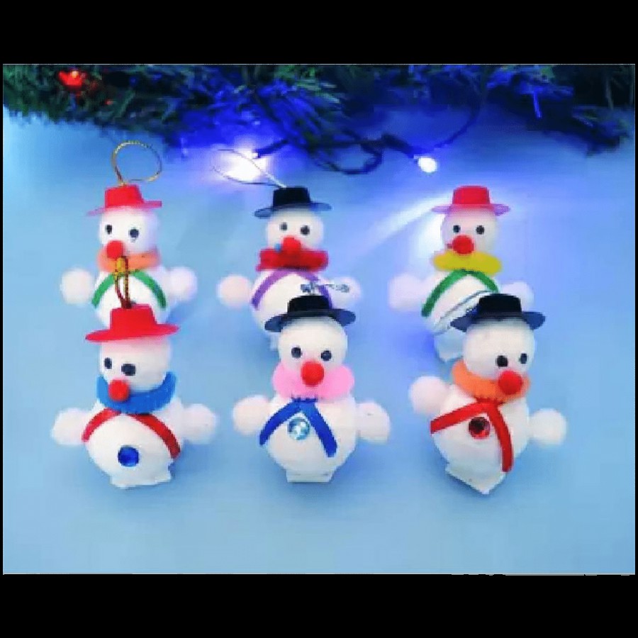 Creative Space Christmas Pendant - Snowman Doll