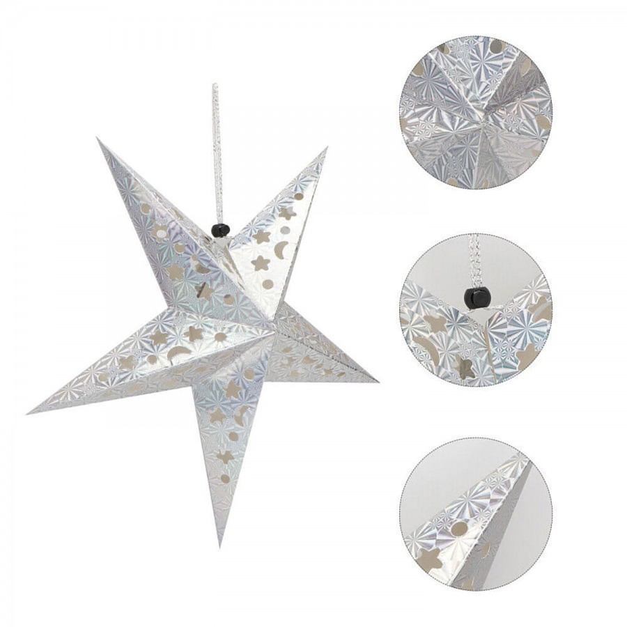 Creative Space Christmas Star - Silver