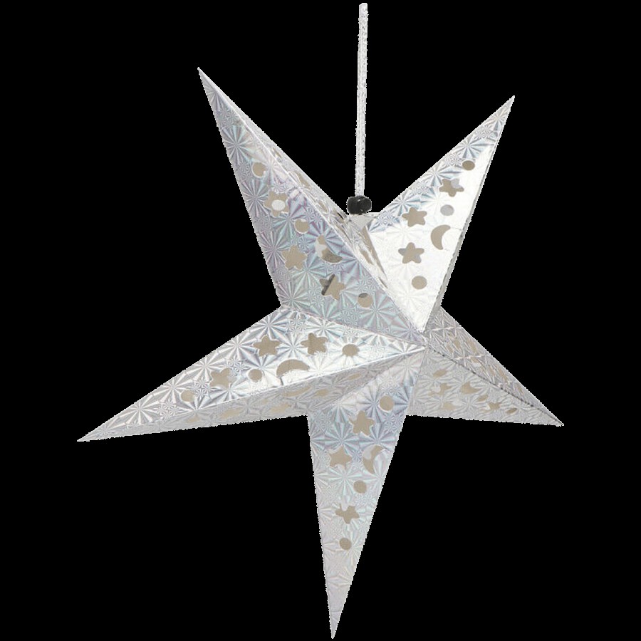 Creative Space Christmas Star - Silver