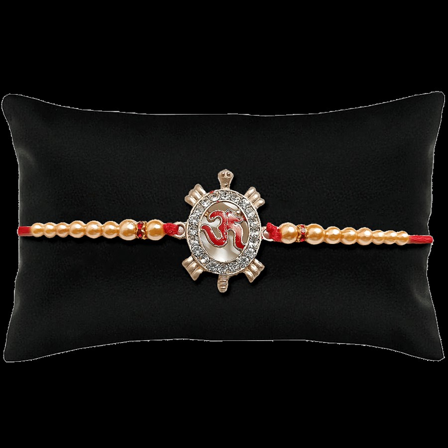 Creative Space Divine Om Turtle Rakhi - High Quality