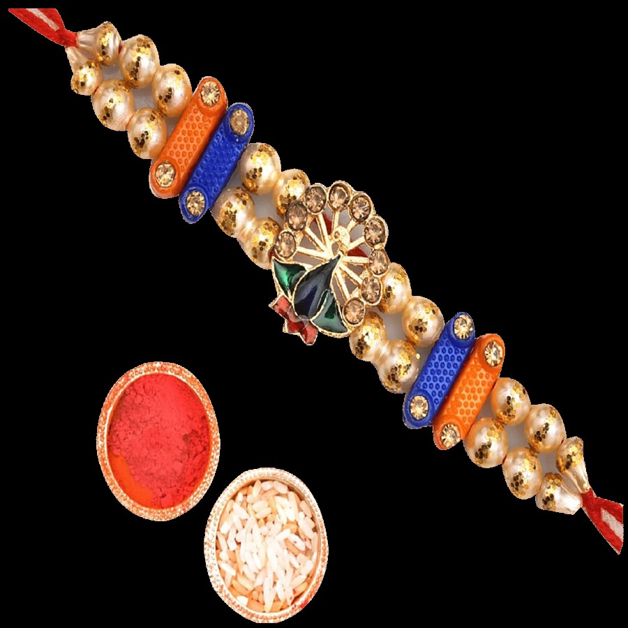 Creative Space Mayur Colourful Rakhi