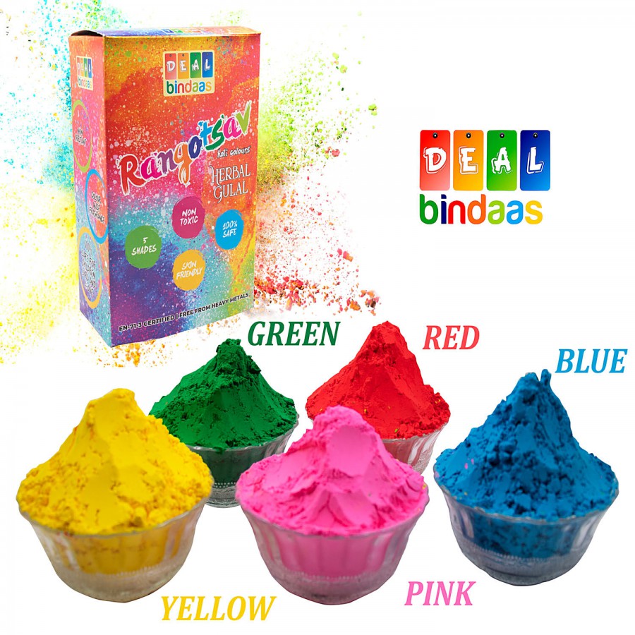 DealBindaas Holi Colour/Gulal - Herbal