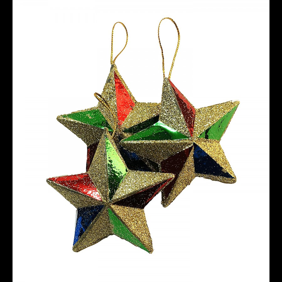 Hankley Christmas Tree Star Hanging Ornaments