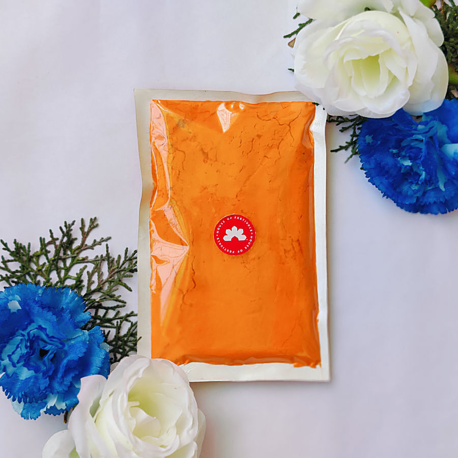 House of Festivals Flower Petals Holi Colour - Orange