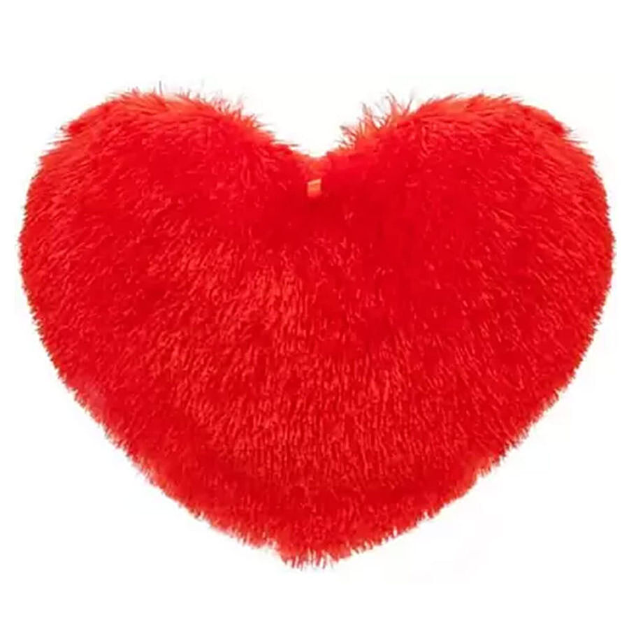 JBG Home Store Valentines Day Heart Shape Cushion Pillow - Red