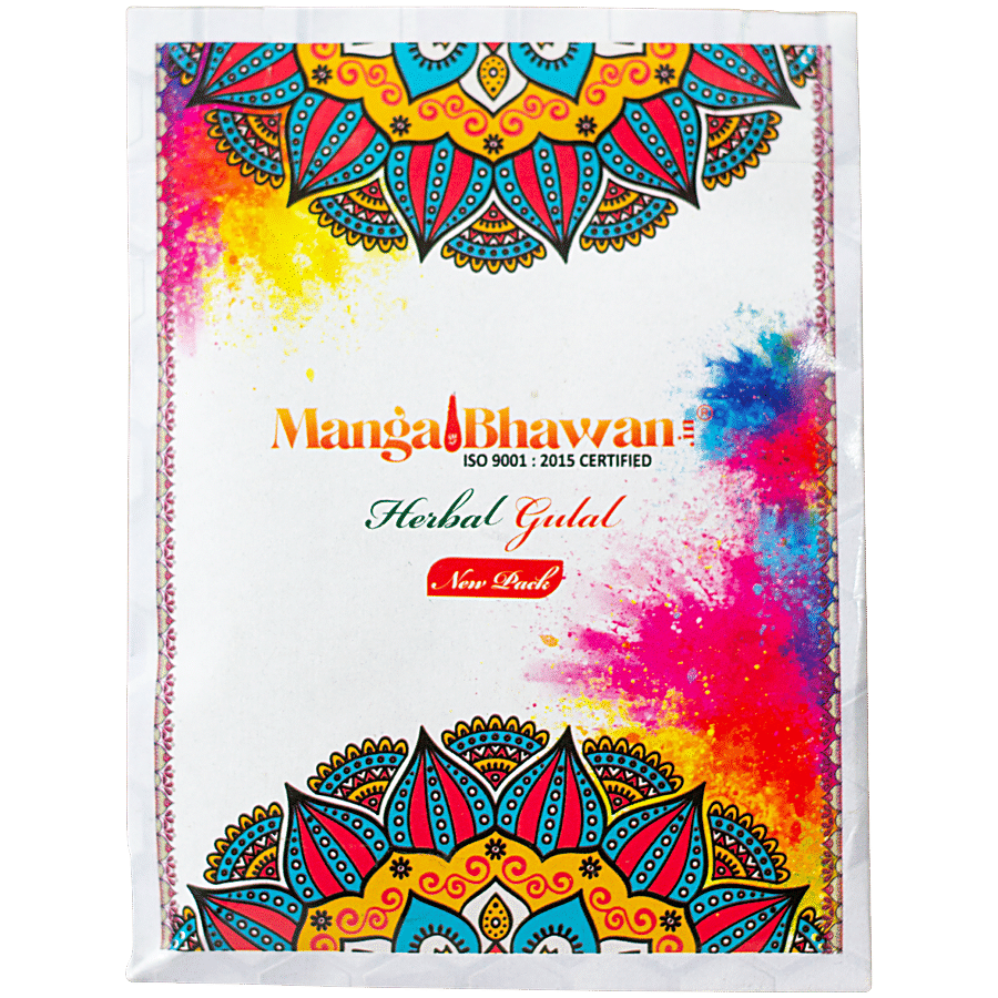 Mangal Bhavan Herbal Gulal/Holi Colour - Natural