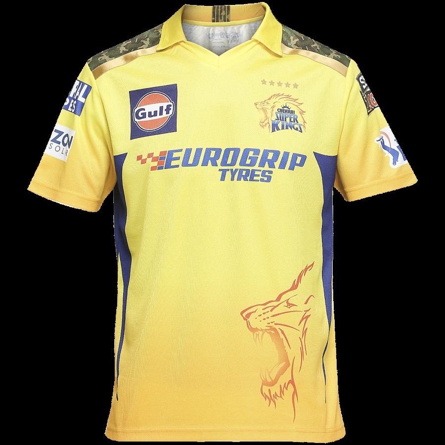 Playr X Chennai Super Kings Fan Jersey T-Shirt