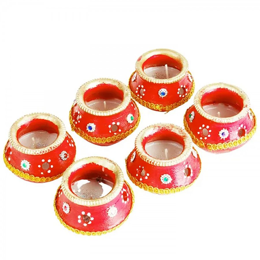 SBE Mud Wax Diya/Shagun Ki Matki - High Quality