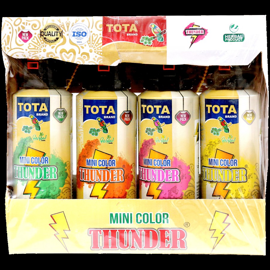 Tota Mini Colour Thunder Spray - For Holi