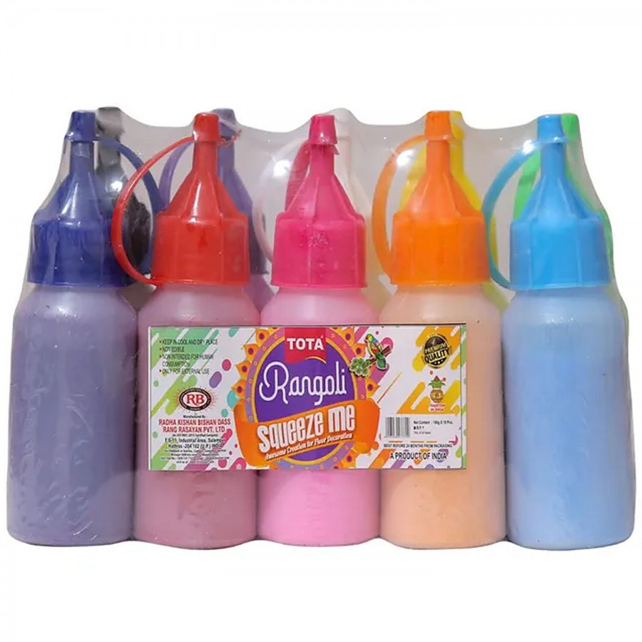 Tota Rangoli Squeeze Mix - Spreading Colours Of Joy