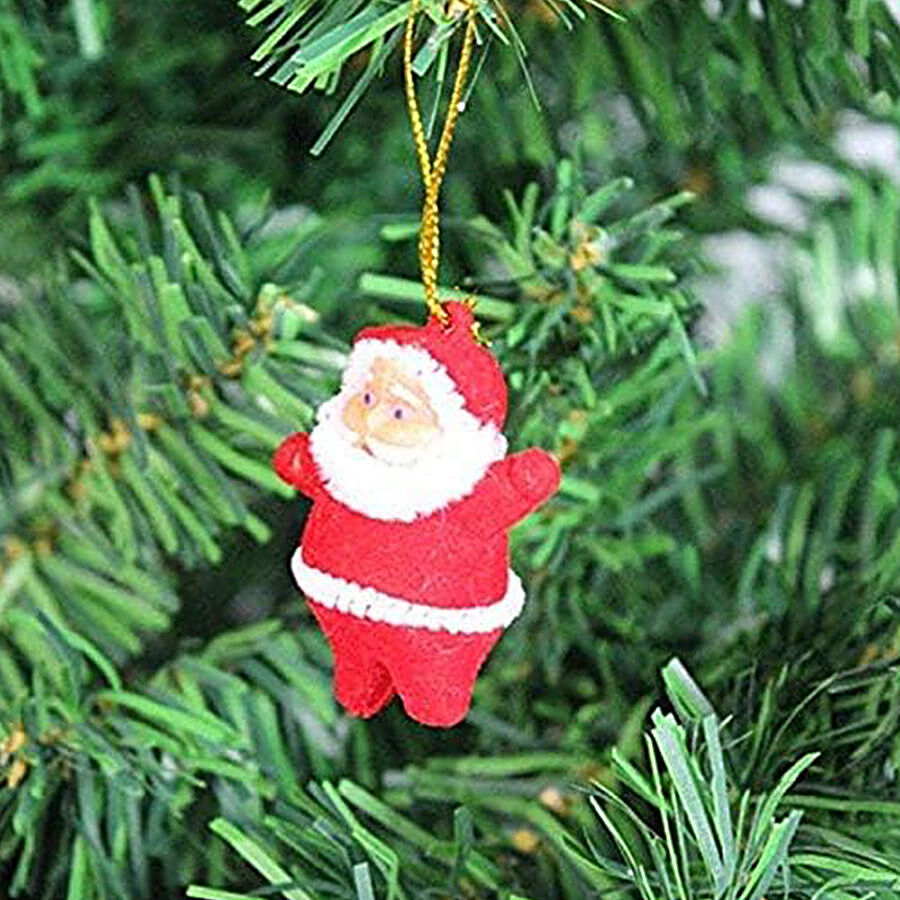 Urban Fest Christmas Tree Hanging Santa Claus Teddy