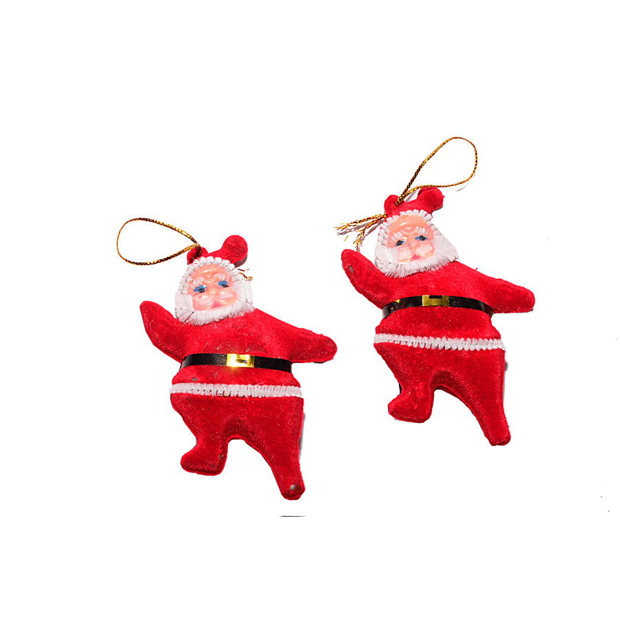 Urban Fest Christmas Tree Hanging Santa Claus Teddy