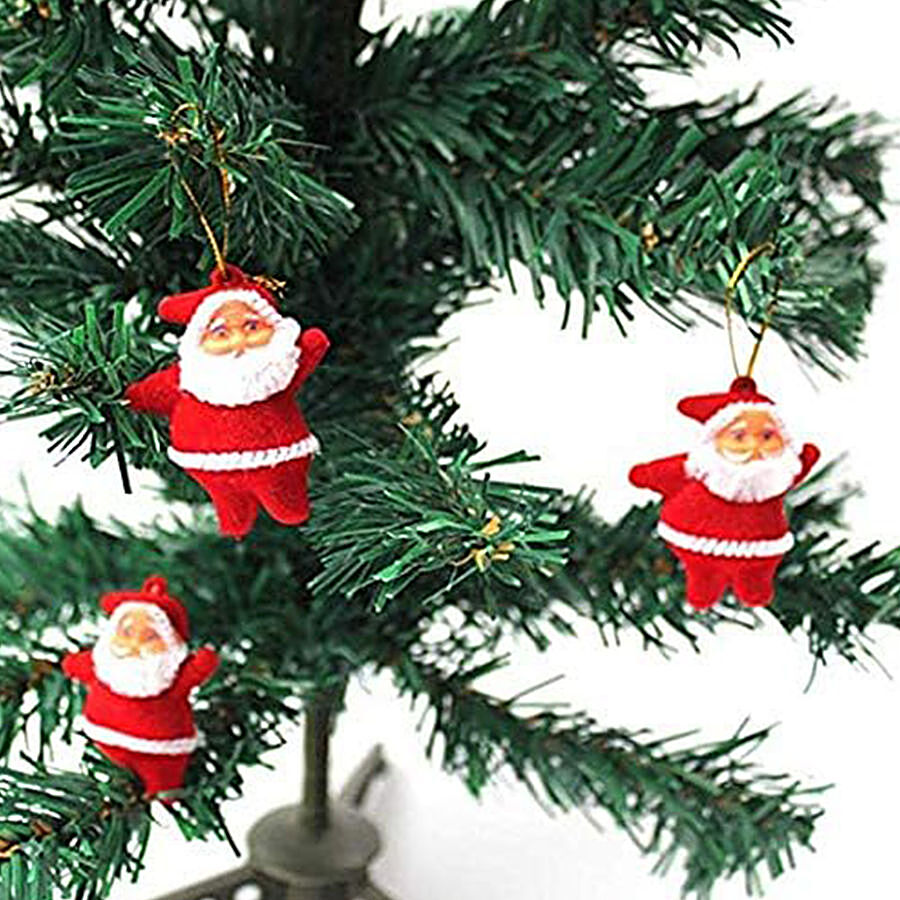 Urban Fest Christmas Tree Hanging Santa Claus Teddy