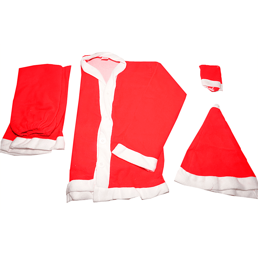 Urban Fest Santa Claus Dress With Pant