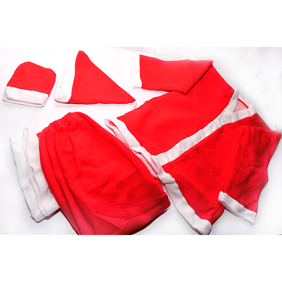 Urban Fest Santa Claus Dress With Pant