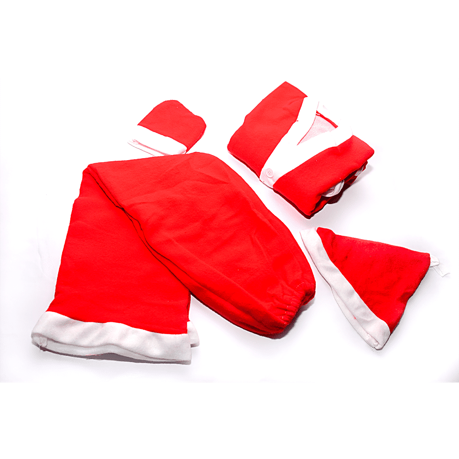 Urban Fest Santa Claus Dress With Pant