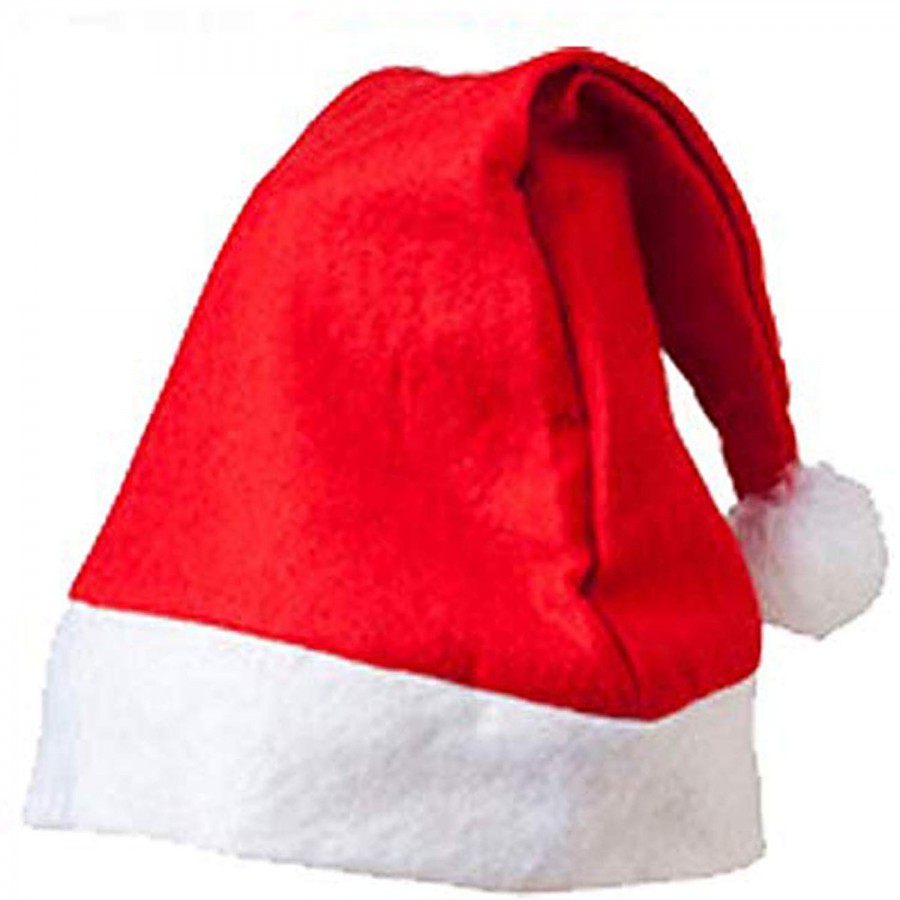 Urban Fest Santa Claus Cap With Hanging Ball