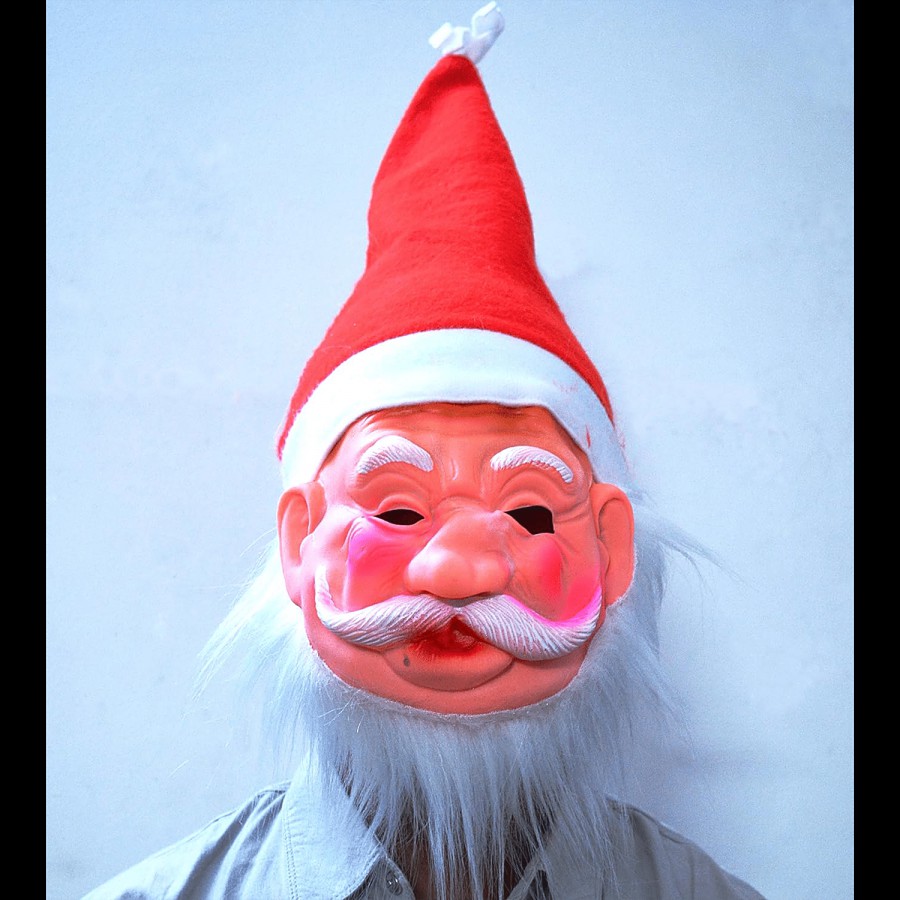 Urban Fest Santa Claus Mask With Cap & Beard