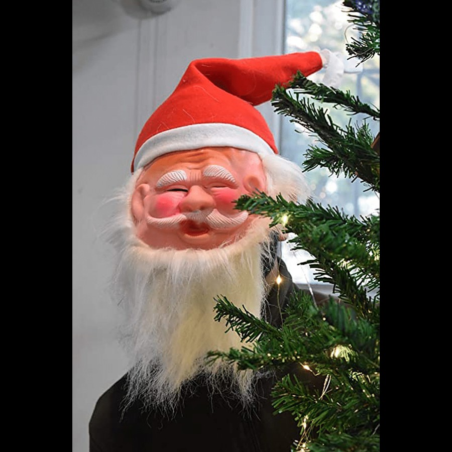 Urban Fest Santa Claus Mask With Cap & Beard