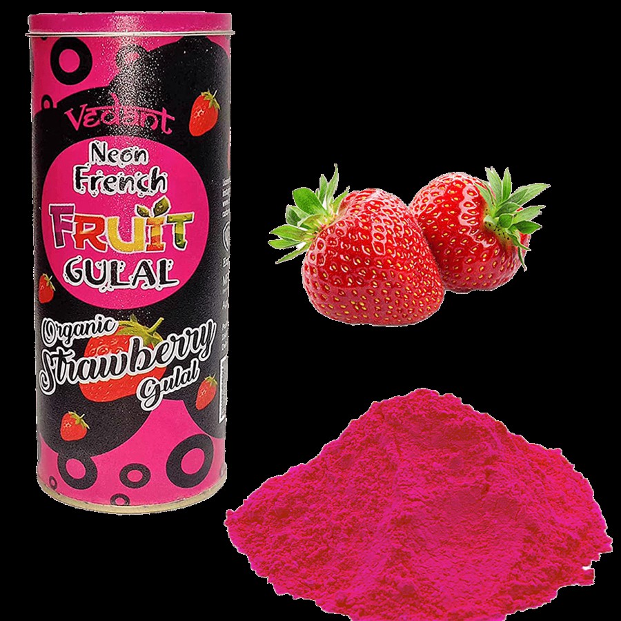 Vedant Fruit Gulal - Strawberry