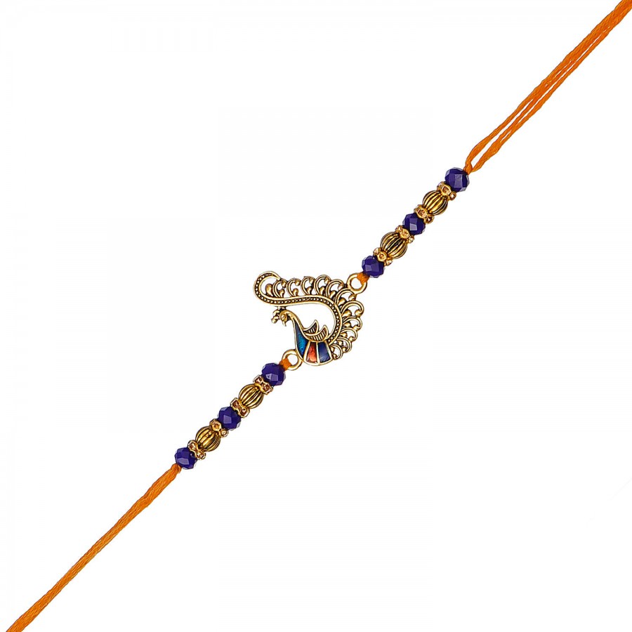 eCraftIndia Designer Peacock Rakhi