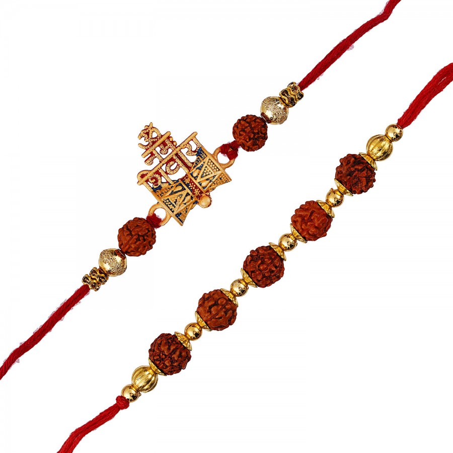 eCraftIndia Religious Rudraksh Rakhis