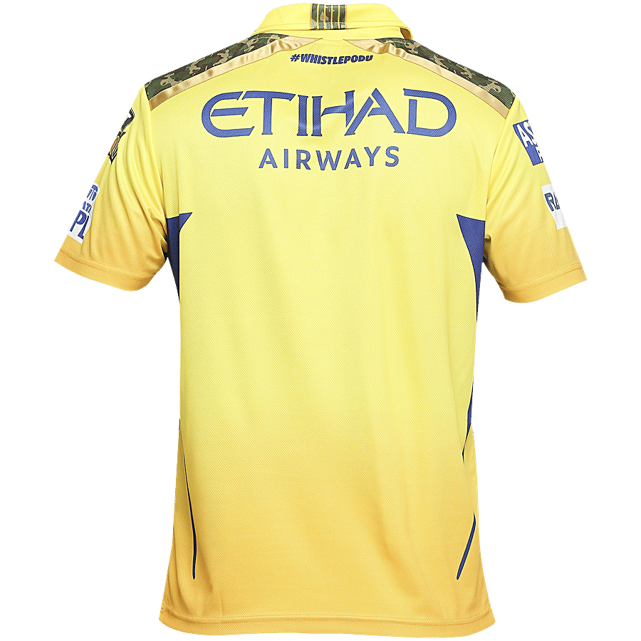 playR x Chennai Super Kings Fan Jersey T-Shirt