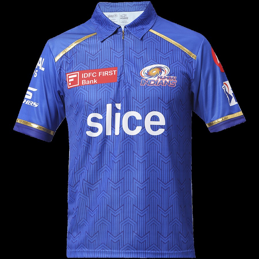 playR x Mumbai Indians Fan Jersey T-Shirt