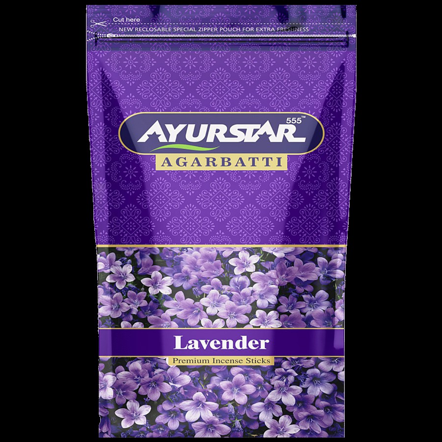 AYURSTAR Incense Sticks Agarbatti - Lavender