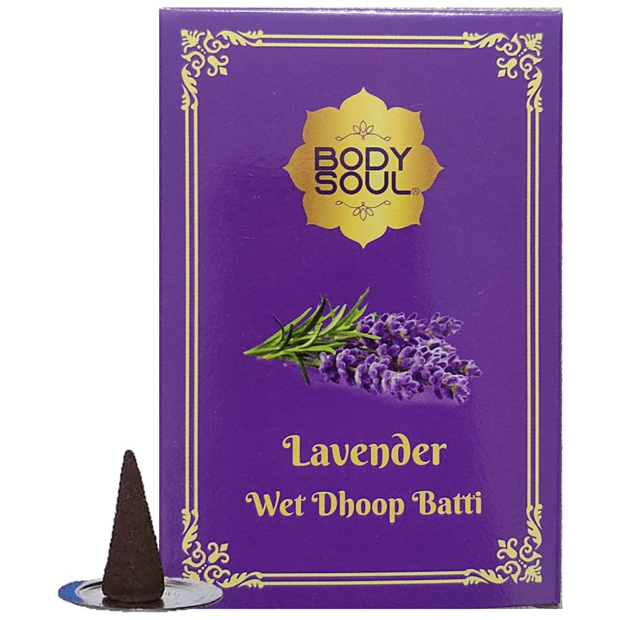 Bodysoul Arham Lavender Wet Dhoop Batti