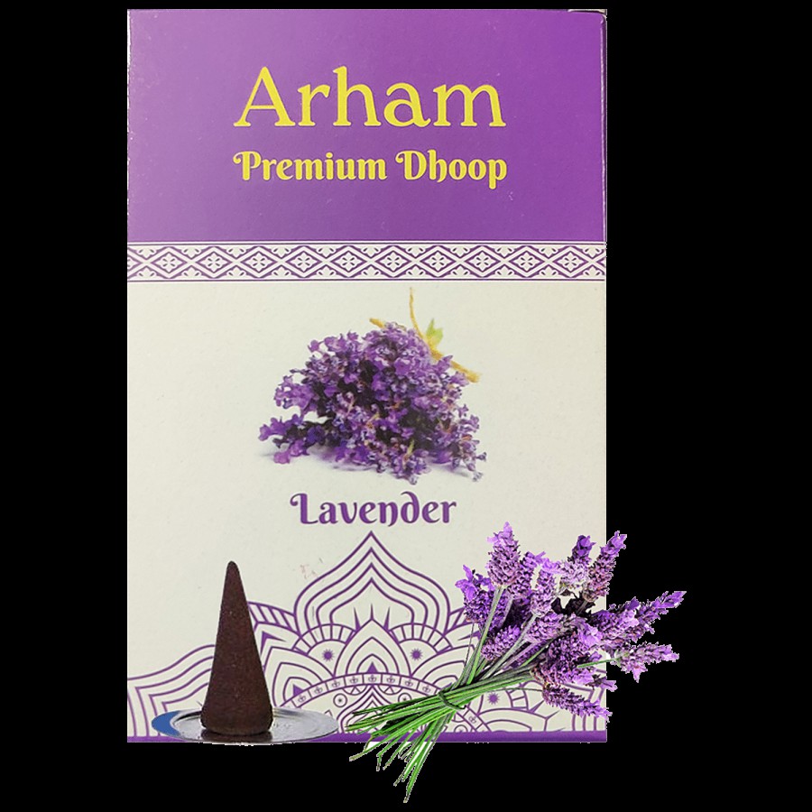 Bodysoul Arham Premium Dhoop  - Lavender