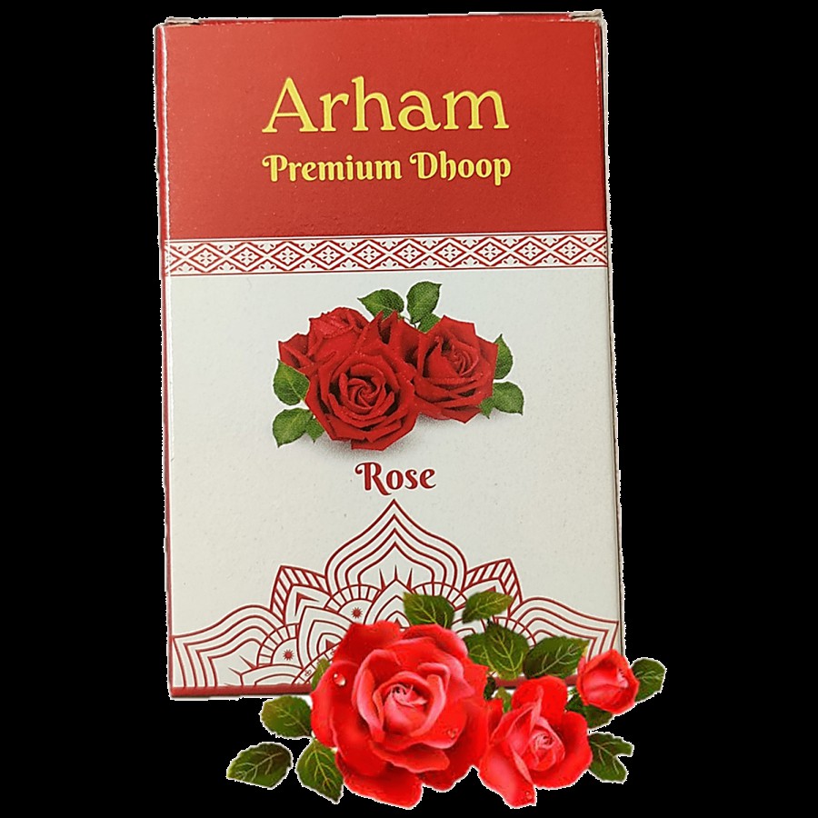 Bodysoul Arham Premium Dhoop  - Rose