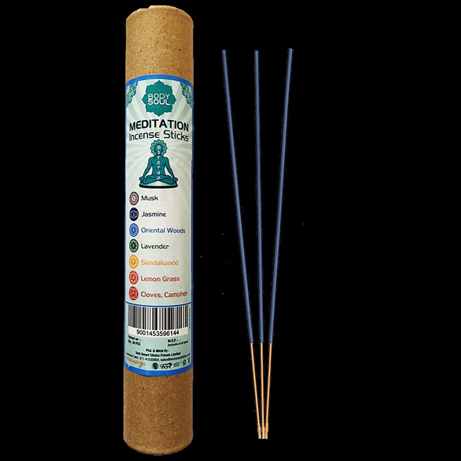 Bodysoul Meditation Incense Sticks - Oriental Woods