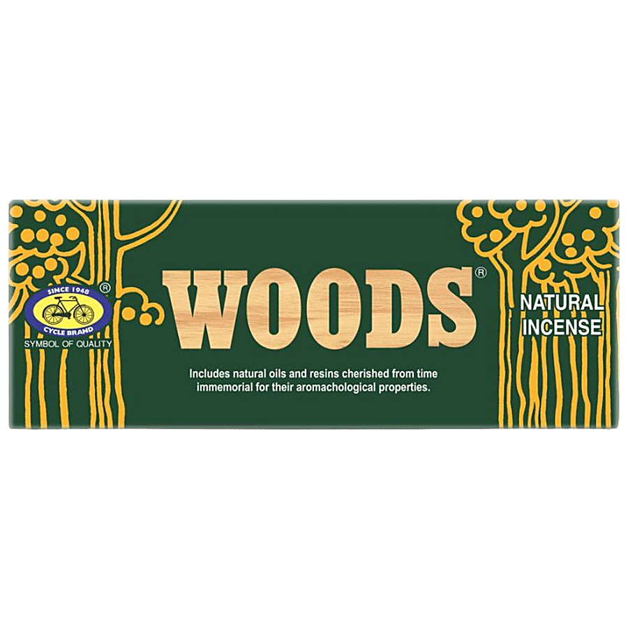 Cycle Woods Natural Agarbatti - Woody