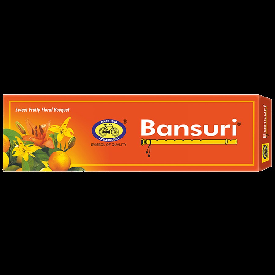 Cycle Flute Bansuri Agarbatti - Fruity