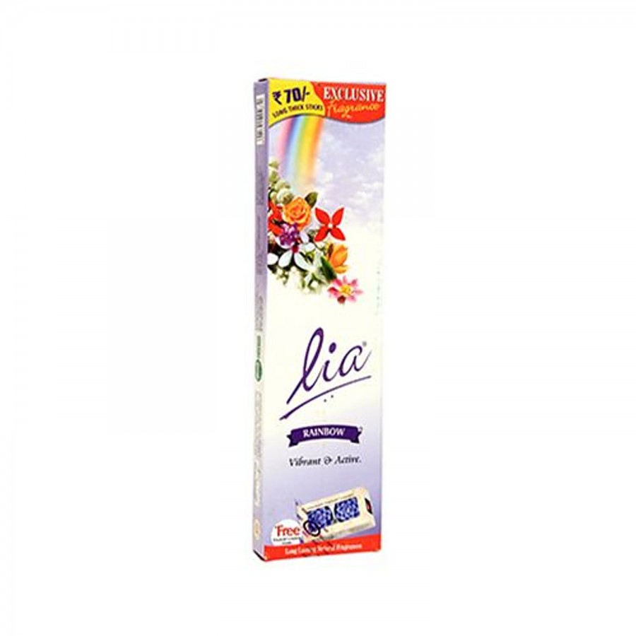 Cycle Lia Rainbow Vibrant Incense Stick/Agarbatti - Provides Long Lasting Fragrance