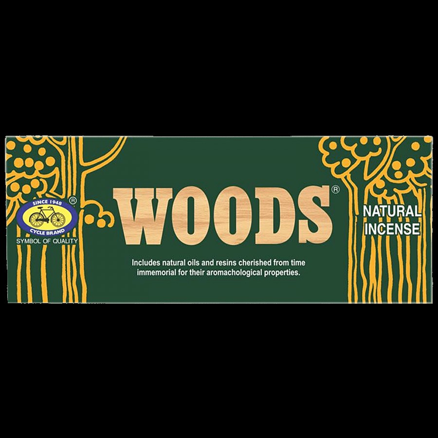 Cycle Woods Natural Agarbatti - Woody