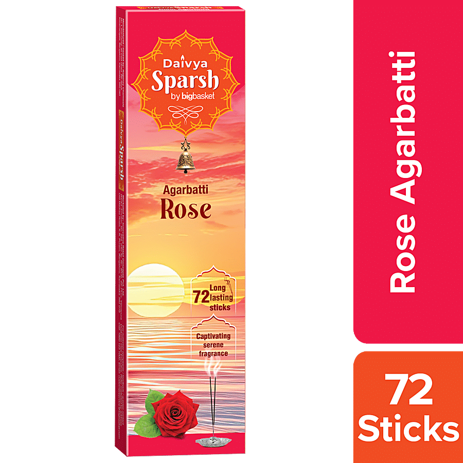 Daivya Sparsh by bigbasket Rose Agarbatti