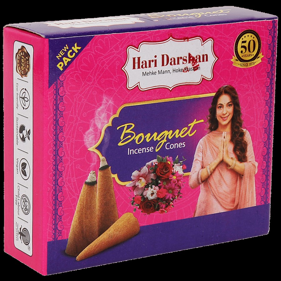 Hari Darshan Bouquet Incense Dhoop Cones