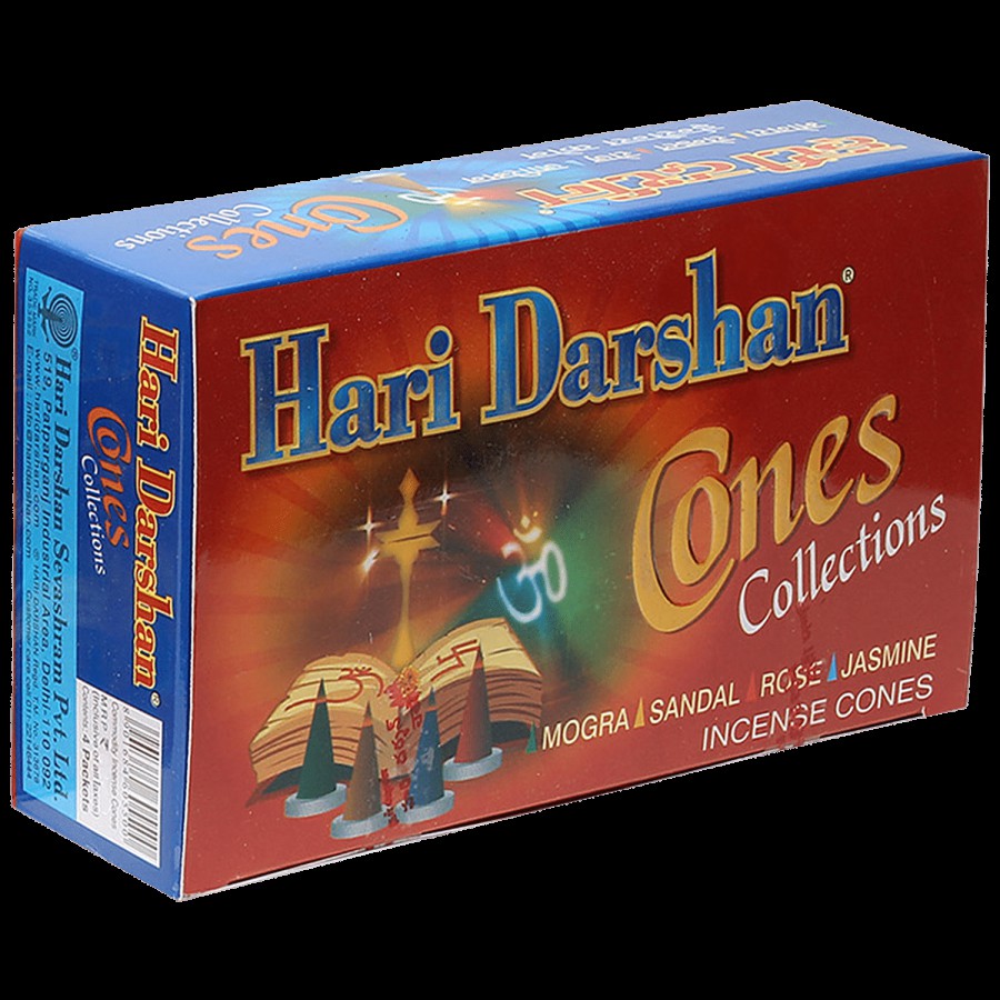 Hari Darshan Incense Cones Collection