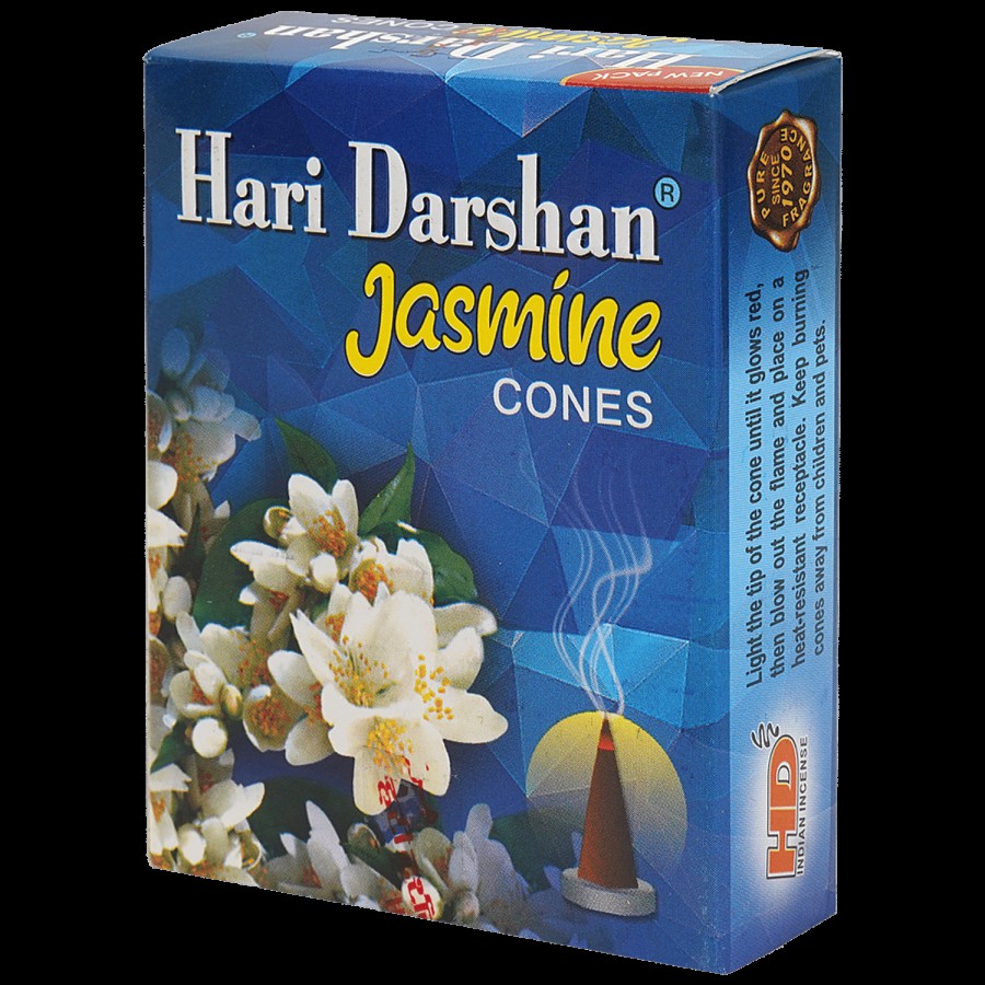 Hari Darshan Jasmine Dhoop Cones