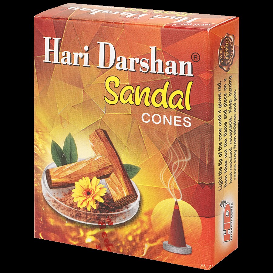 Hari Darshan Sandal Dhoop Cones