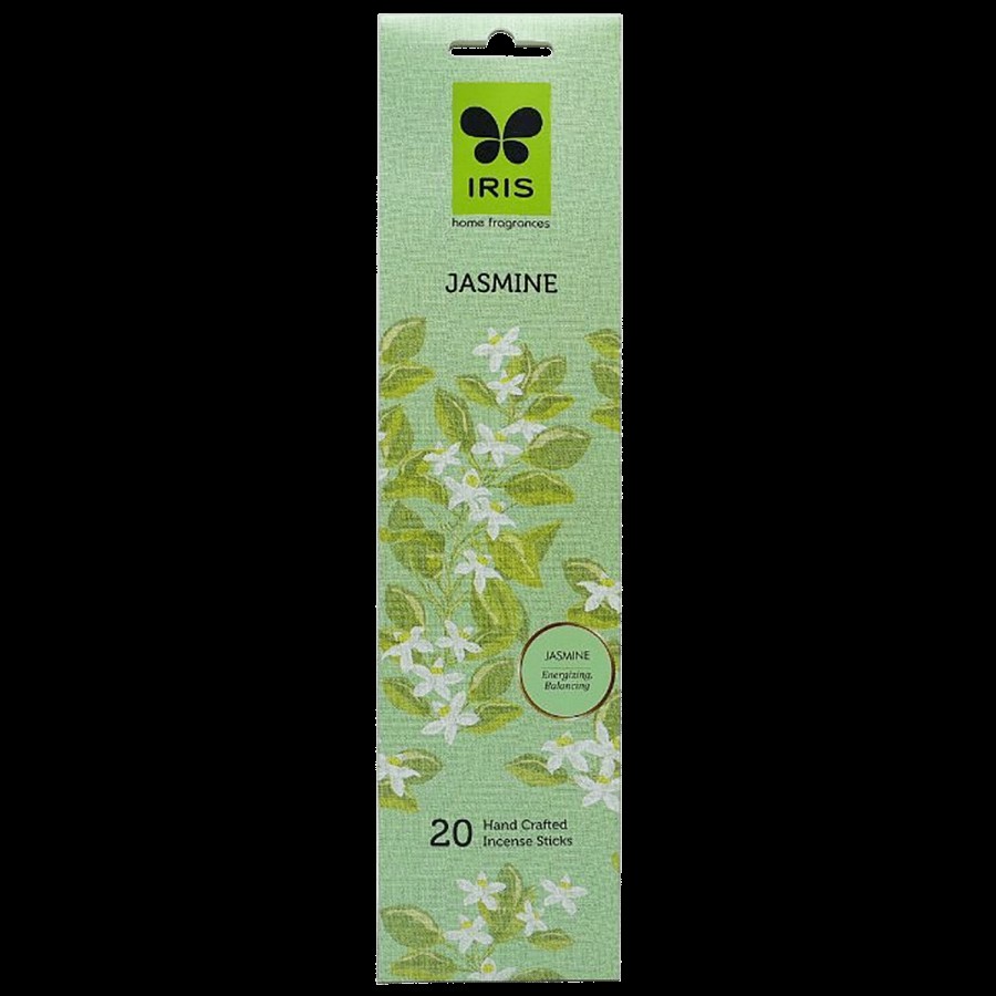 Iris Citronella Handcrafted Garden Incense Stick with Jasmine Fragrance