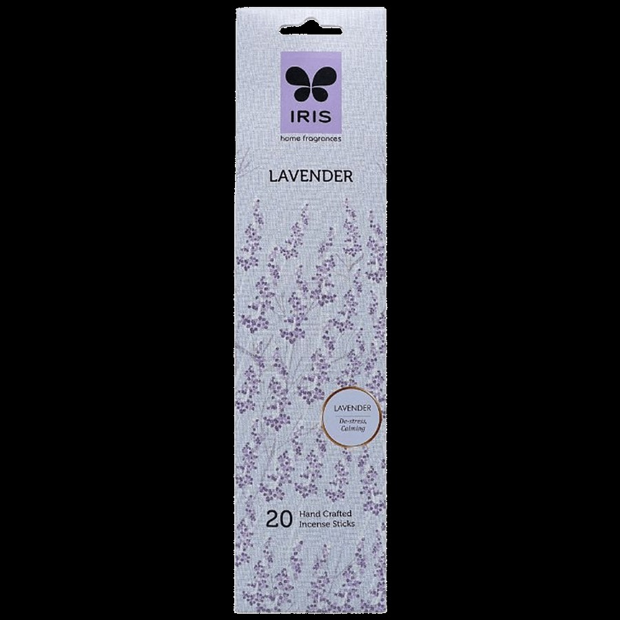 Iris Citronella Handcrafted Garden Incense Stick with Lavender Fragrance