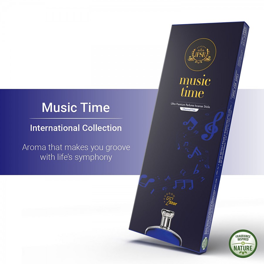 JPSR Music Time Ultra Premium Perfume Incense Sticks