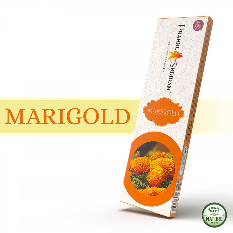 JPSR Prabhu Shriram Marigold Premium Agarbatti Sticks