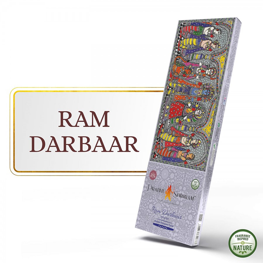 JPSR Prabhu Shriram Raam Darbaar Shripad Ramayan Series Premium Agarbatti Sticks