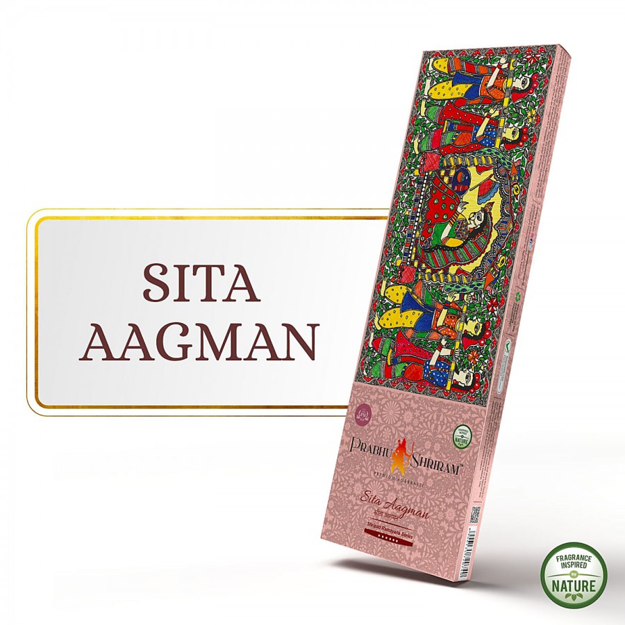 JPSR Prabhu Shriram Sita Aagman Shripad Ramayan Series Premium Agarbatti Sticks