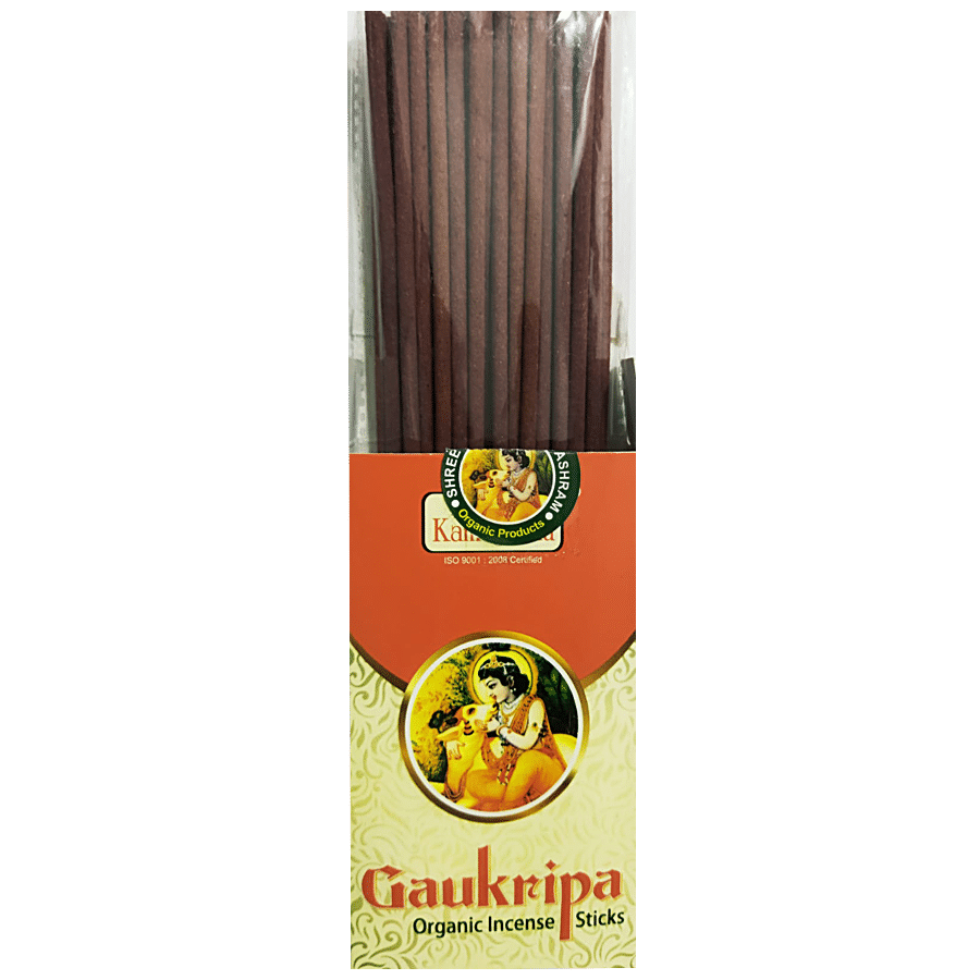 Kamdhenu Gaukripa Organic Incense Agarbatti Sticks - Rose