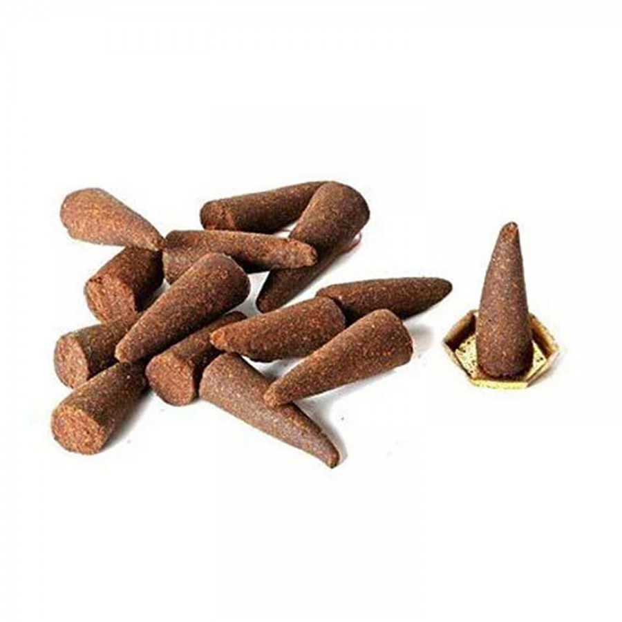 Kausalyadham Premium Chandan Dhoop Cone - 100% Natural